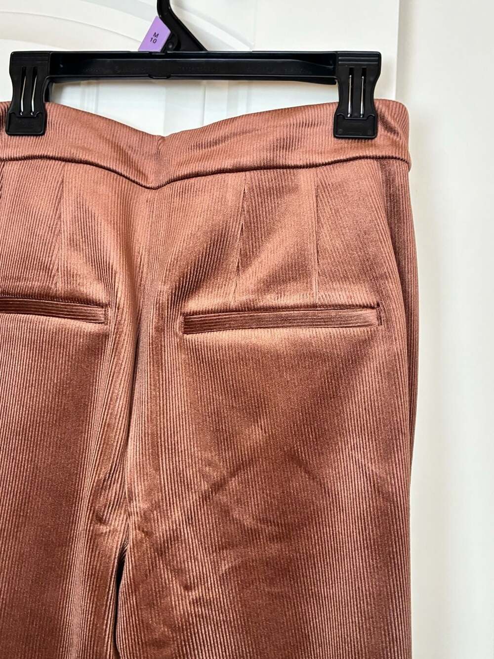 EXPRESS Brown Corduroy High Waisted Flare Leg Pants NWT - Picture 5 of 6